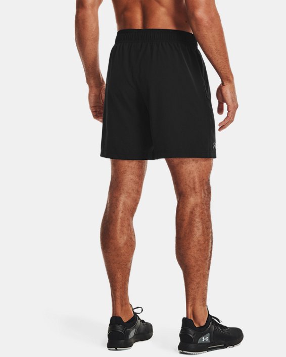 Men's UA Woven 7" Shorts, Black, pdpMainDesktop image number 1